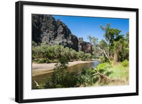 Windjana Gorge, the Kimberleys, Western Australia, Australia, Pacific-Michael Runkel-Framed Photographic Print