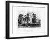 Windlesham Church, Surrey, 19th Century-E Radclyffe-Framed Giclee Print