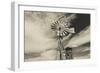 Windmill, 1880 Town, Pioneer Village, Stamford, South Dakota, USA-Walter Bibikow-Framed Photographic Print