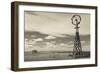 Windmill, 1880 Town, Pioneer Village, Stamford, South Dakota, USA-Walter Bibikow-Framed Photographic Print