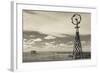 Windmill, 1880 Town, Pioneer Village, Stamford, South Dakota, USA-Walter Bibikow-Framed Photographic Print