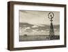 Windmill, 1880 Town, Pioneer Village, Stamford, South Dakota, USA-Walter Bibikow-Framed Photographic Print