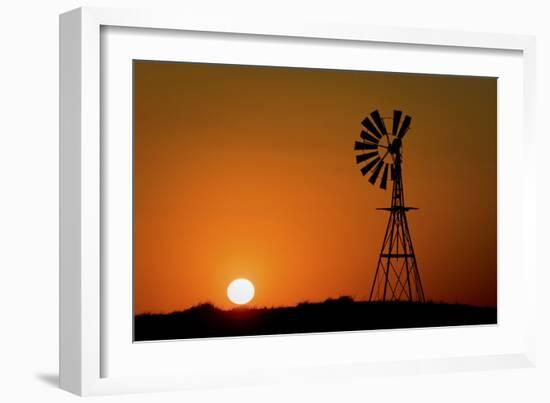 Windmill 2-Wayne Bradbury-Framed Photographic Print