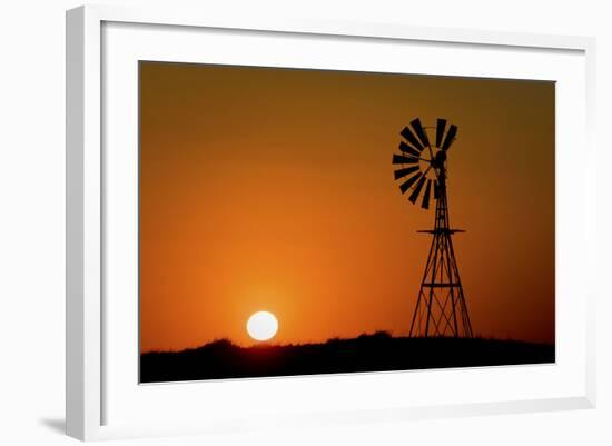 Windmill 2-Wayne Bradbury-Framed Photographic Print