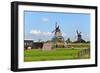 Windmill Amsterdam-Graphicstockphoto-Framed Photographic Print