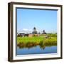 Windmill Amsterdam-Graphicstockphoto-Framed Photographic Print