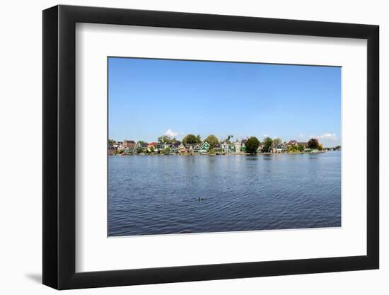 Windmill Amsterdam-Graphicstockphoto-Framed Photographic Print