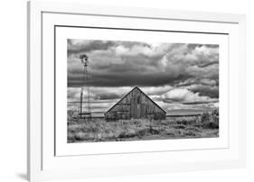 Windmill and Barn-Trent Foltz-Framed Giclee Print