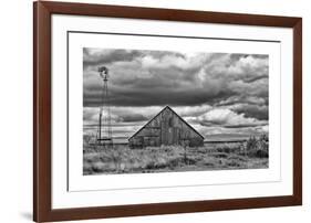 Windmill and Barn-Trent Foltz-Framed Giclee Print