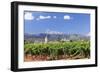 Windmill and Church-Markus Lange-Framed Photographic Print