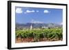 Windmill and Church-Markus Lange-Framed Photographic Print