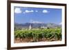 Windmill and Church-Markus Lange-Framed Photographic Print