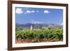 Windmill and Church-Markus Lange-Framed Photographic Print