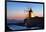 Windmill and Saltworks at Sunset, Marsala, Sicily, Italy-Massimo Borchi-Framed Photographic Print