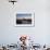 Windmill and Saltworks at Sunset, Marsala, Sicily, Italy-Massimo Borchi-Framed Photographic Print displayed on a wall