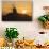 Windmill and Saltworks at Sunset, Marsala, Sicily, Italy-Massimo Borchi-Photographic Print displayed on a wall