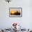 Windmill and Saltworks at Sunset, Marsala, Sicily, Italy-Massimo Borchi-Framed Photographic Print displayed on a wall