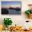 Windmill and Saltworks at Sunset, Marsala, Sicily, Italy-Massimo Borchi-Stretched Canvas displayed on a wall