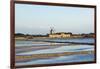 Windmill and Saltworks, Marsala, Sicily, Italy-Massimo Borchi-Framed Photographic Print