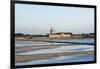 Windmill and Saltworks, Marsala, Sicily, Italy-Massimo Borchi-Framed Photographic Print