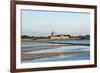 Windmill and Saltworks, Marsala, Sicily, Italy-Massimo Borchi-Framed Photographic Print