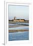 Windmill and Saltworks, Marsala, Sicily, Italy-Massimo Borchi-Framed Photographic Print