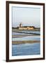 Windmill and Saltworks, Marsala, Sicily, Italy-Massimo Borchi-Framed Photographic Print