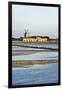 Windmill and Saltworks, Marsala, Sicily, Italy-Massimo Borchi-Framed Photographic Print