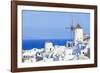 Windmill and Traditional Houses-Neale Clark-Framed Photographic Print