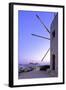 Windmill at Anemomilos Beach, Corfu Town, Corfu, the Ionian Islands, Greek Islands, Greece, Europe-Neil Farrin-Framed Photographic Print