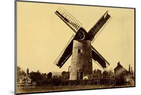 Windmill at Kempsey-Benjamin Brecknell Turner-Mounted Photographic Print