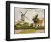 Windmill at Knokke, Belgium, 1894-Camille Pissarro-Framed Giclee Print