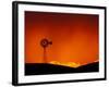 Windmill at Sunset, Palouse Region, Washington, USA-Art Wolfe-Framed Photographic Print
