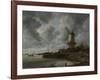 Windmill at Wijk Bij Duurstede-Jacob Isaacksz Van Ruisdael-Framed Art Print