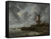 Windmill at Wijk Bij Duurstede-Jacob Isaacksz Van Ruisdael-Framed Stretched Canvas