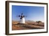 Windmill, El Cotillo, Fuerteventura, Canary Islands, Spain, Atlantic, Europe-Markus Lange-Framed Photographic Print