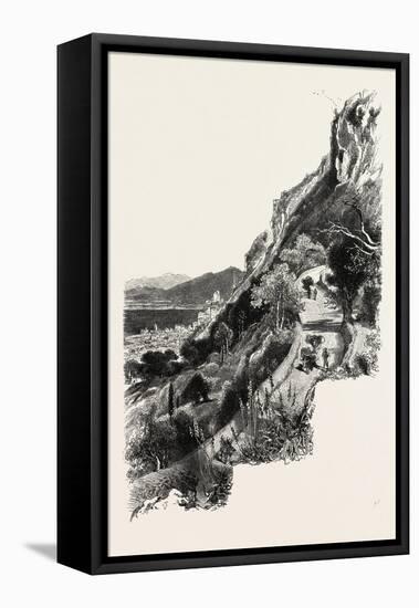 Windmill Hill Road, Gibraltar and Ronda, 19th Century-null-Framed Stretched Canvas