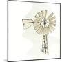 Windmill I Neutral-Chris Paschke-Mounted Art Print