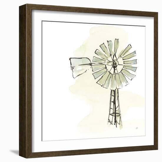 Windmill I-Chris Paschke-Framed Art Print