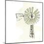 Windmill I-Chris Paschke-Mounted Art Print