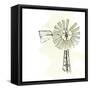 Windmill I-Chris Paschke-Framed Stretched Canvas