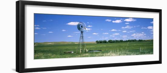 Windmill in a Field, Nebraska, USA-null-Framed Photographic Print