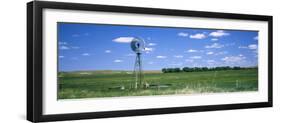 Windmill in a Field, Nebraska, USA-null-Framed Photographic Print