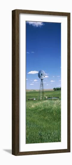 Windmill in a Field, Nebraska, USA-null-Framed Photographic Print