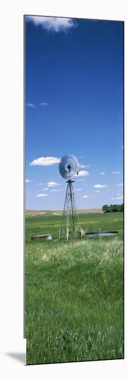 Windmill in a Field, Nebraska, USA-null-Mounted Photographic Print