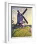 Windmill in Flanders; Moulin En Flandre, 1894-Théo van Rysselberghe-Framed Giclee Print