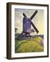 Windmill in Flanders; Moulin En Flandre, 1894-Théo van Rysselberghe-Framed Premium Giclee Print