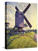 Windmill in Flanders; Moulin En Flandre, 1894-Théo van Rysselberghe-Stretched Canvas