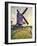 Windmill in Flanders; Moulin En Flandre, 1894-Théo van Rysselberghe-Framed Giclee Print