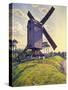 Windmill in Flanders-Theo Rysselberghe-Stretched Canvas